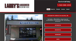 Desktop Screenshot of larryslocksmith.com