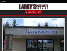 Tablet Screenshot of larryslocksmith.com